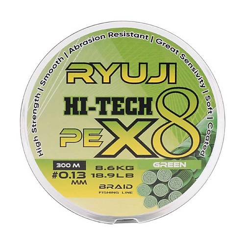 Ryuji Hi-Tech X8 300m Green �p Misina