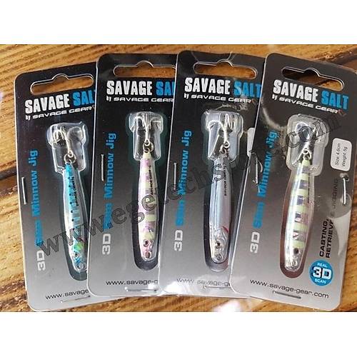 Savagear 3D Slim Minnow Jig 4.6cm 5gr