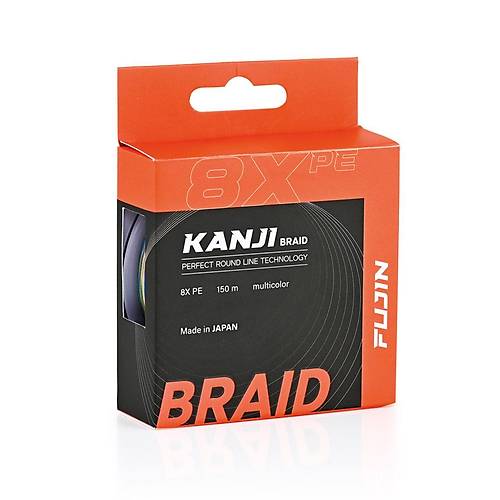Fujin Kanji 8X 150MT Multi Color Pe Line