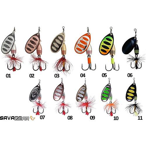 Savage gear Rotex Spinner #5 14 gr Ka��k