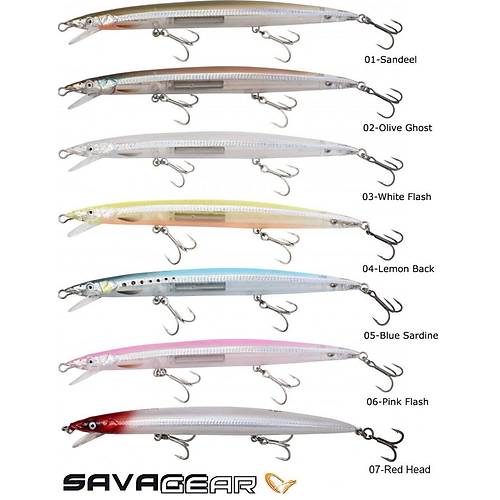 Savagear Sandeel Jerk Minnow 175 25g Suni Yem
