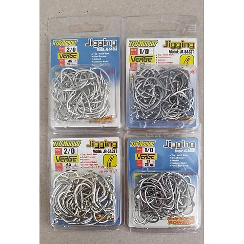 Pro Hunter JS-543ST Verge Jigging  Flat Hook - Bulkpack ��ne