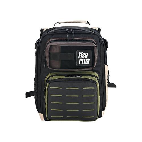 Fujin ProAji Back Pack Green Bej Bal�k�� S�rt �antas�