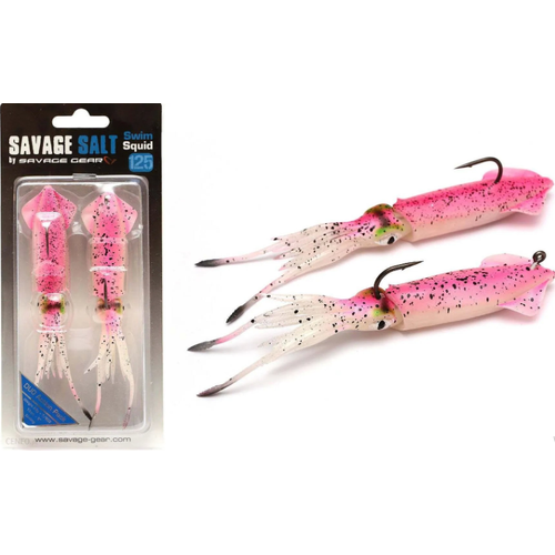 Savage gear 3D TPE Swim Squid 125mm 25g 2 Adet Suni Yem