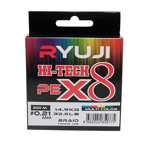 Ryuji Hi-Tech X8 300 Mt Multi Color p Misina
