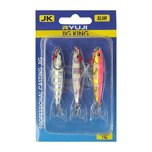 Ryuji Jig King Zebra Mix (3 Adet) (RYJJK20-ZM)