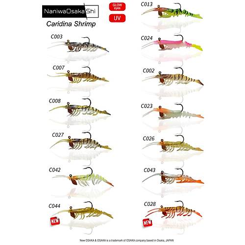 NEW Osaka Caridina Shrimp TPE Yumu�ak Karides 7,62 Cm 6,5 Gr