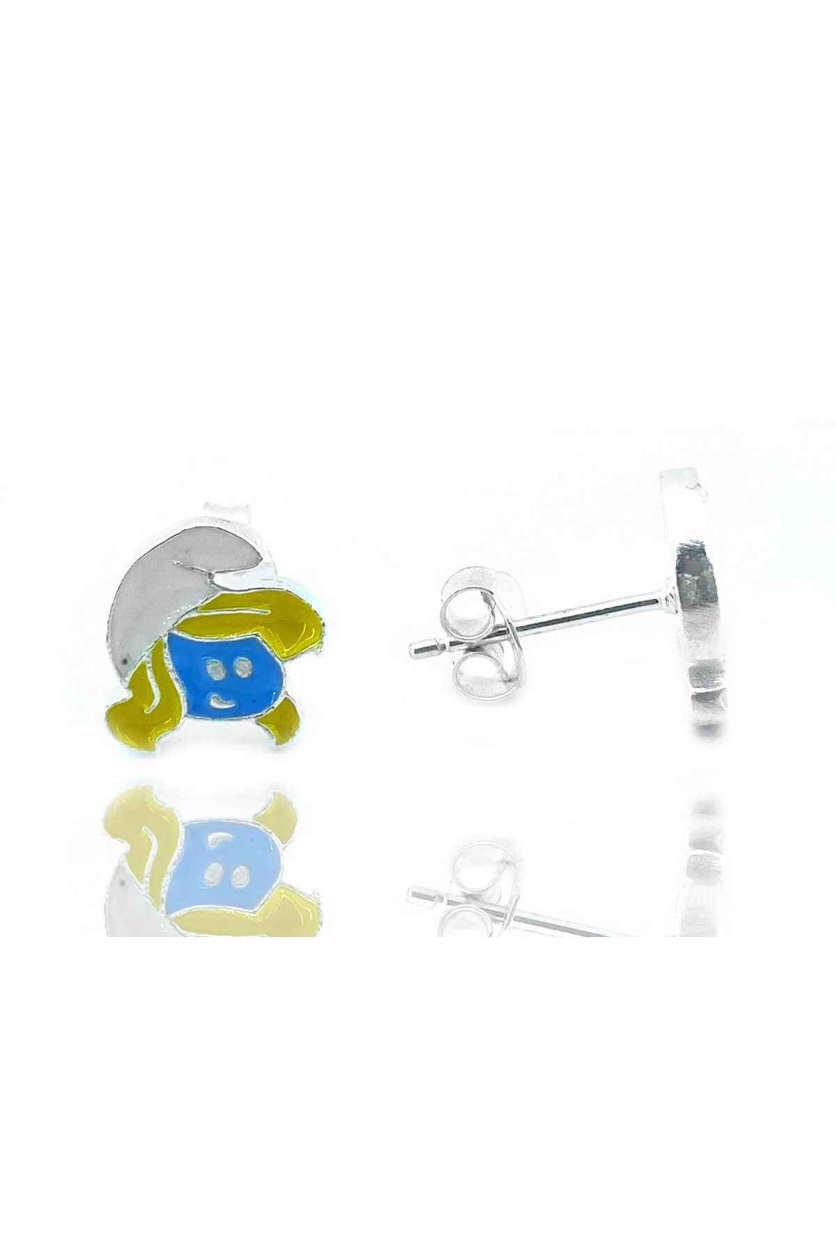 Gümüş Şirine Mini Küpe Dgn20320