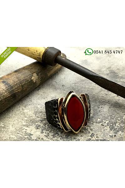 925 Ayar Mine Tasarm Gm El Dvmesi Otantik Bayan Yzk Stok Kodu:2018932