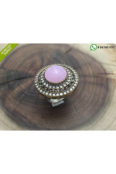 Pembe Kuvars Tal Otantik Gm Bayan Yzk Stok Kodu:20171189