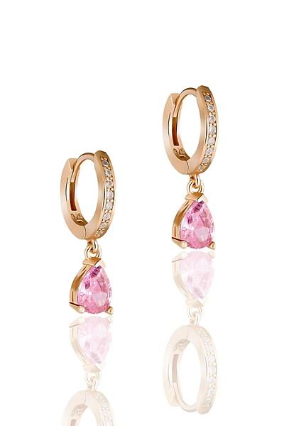 Gm Rose Pembe Tal Damla Model Trend Halka Kpe Dgn21186