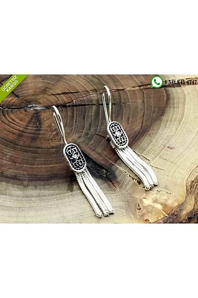 925 Ayar G�m�� P�sk�ll� �zel Tasar�m Midyat Has�r� Bayan K�pe Stok Kodu:2018721