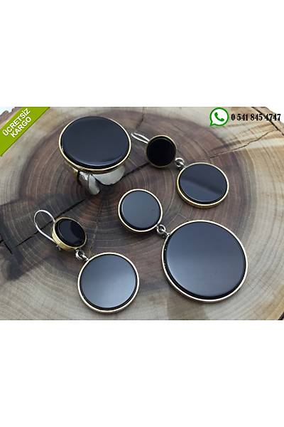 Oniks Tal Otantik Gm Bayan l Set Stok Kodu:2017641