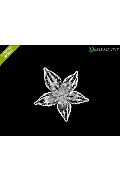 Telkari El ilii iek Model Gm Bayan Kolye Ve Bro Stok Kodu: 20172174