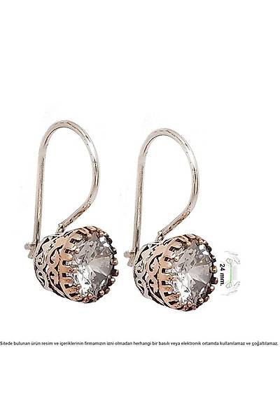 925 Ayar G�m�� Zirkon Ta�l� Otantik Bayan K�pe Stok Kodu:20173990