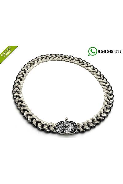 925 Ayar zel Tasarm El i Midyat Hasr Gm l Set Stok Kodu:2018652