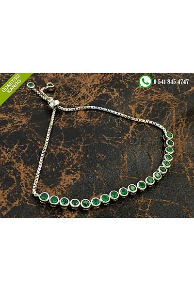 925 Ayar Gm Su Yolu Model Ayarlanabilir Bayan Bileklik Stok Kodu:20174362