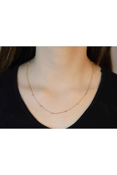 Kadn Gm 60 Cm Rose Top Top Zincir Dgn20488