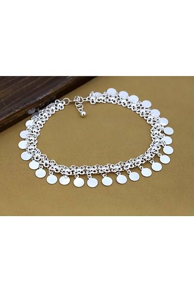 Kad�n G�m�� El ���ili�i Telkari Halhal 925 Ayar Dgn20132