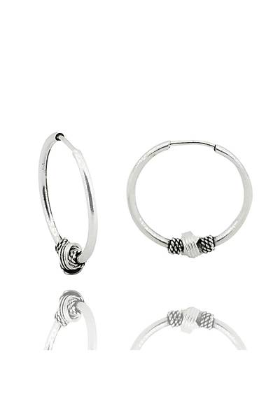 Kad�n G�m�� 18mm Halka K�pe Dgn20334