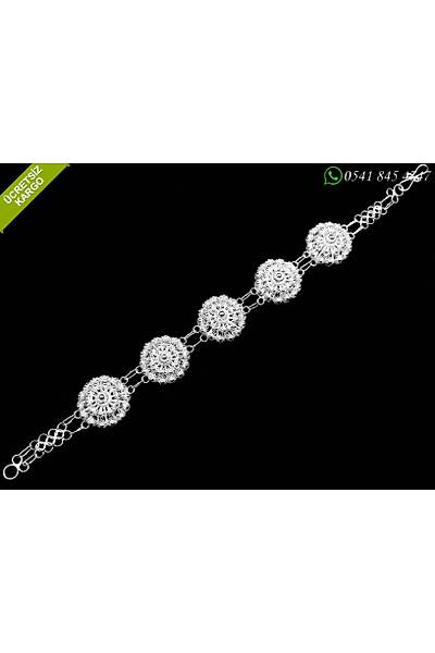 Bereket Model 925 Ayar Gm Bayan Telkari Bileklik Stok Kodu:20172245
