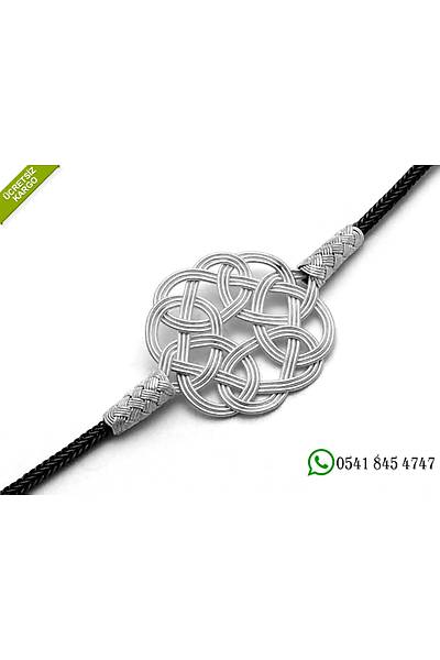 1000 Ayar A�k D���m� Tasar�m Kazaziye El �rmesi G�m�� Bileklik Stok Kodu:2018877