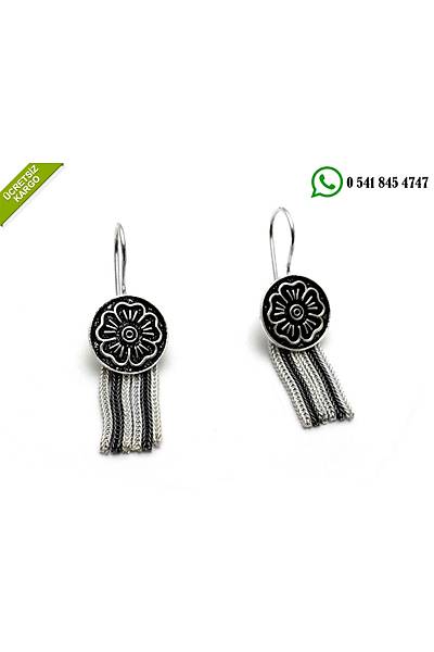 925 Ayar zel Tasarm El i Midyat Hasr Gm l Set Stok Kodu:2018652
