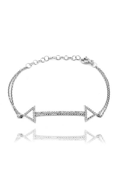 Kad�n G�m�� �ift Ok Bileklik Dgn20280