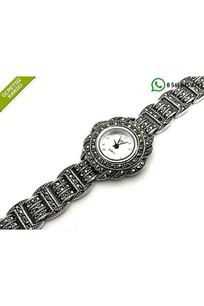 Markazit Tal 925 Ayar Gm Bayan Saat Stok Kodu:20172853