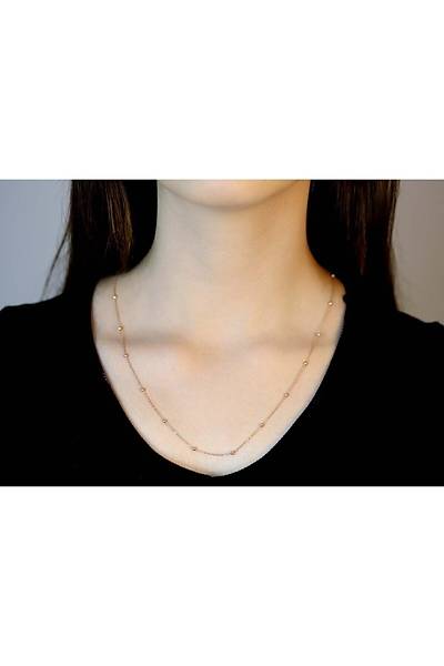 Kadn Gm 50 Cm Rose Top Top Zincir Dgn20488