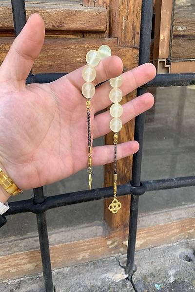 Hediye Toz Kehribar Kedi G�z Zaza Tesbih Dgn1184