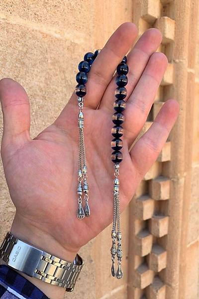 Hediye S�rmeli Toz Pres Zaza Tesbih Dgn1195