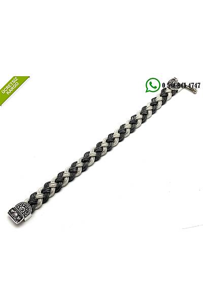 925 Ayar �zel Tasar�m El ��i Midyat Has�r� G�m�� Bayan Bileklik Stok Kodu:2018661