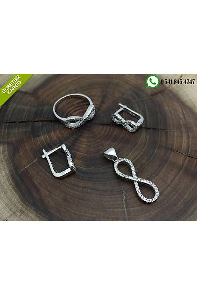 Zirkon Tal Sonsuzluk Model Gm Bayan l Set Stok Kodu:20171347