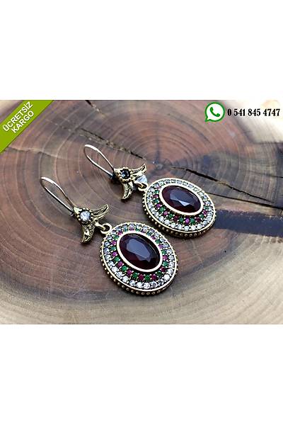 Yakut Tal 925 Ayar Gm Bayan Otantik Kpe Stok Kodu:20172694