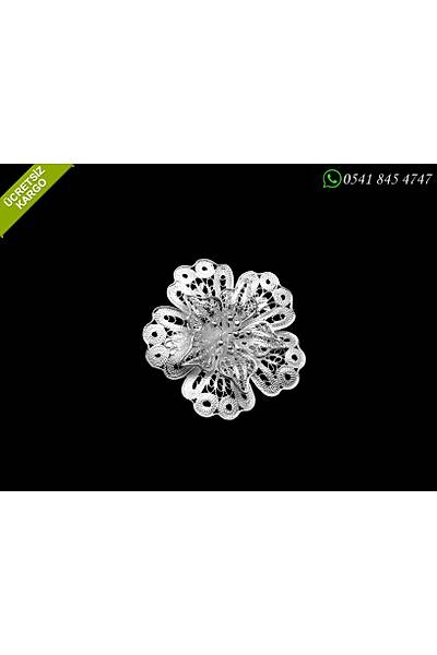 Telkari El ilii iek Model Gm Bayan Kolye Ve Bro Stok Kodu: 20172185