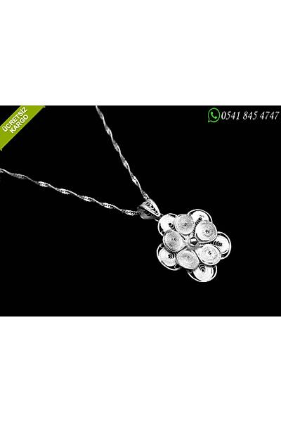 iek Model 925 Ayar Gm Telkari Bayan Kolye Stok Kodu:20171618