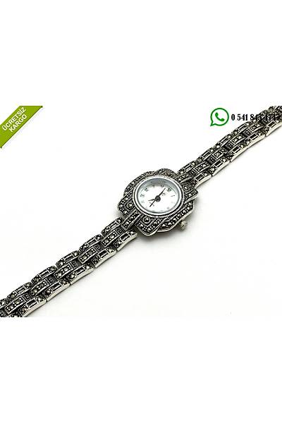 Markazit Tal 925 Ayar Gm Bayan Saat Stok Kodu:20174416