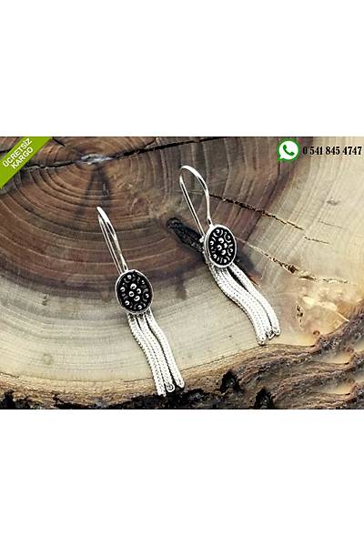 925 Ayar G�m�� P�sk�ll� �zel Tasar�m Midyat Has�r� Bayan K�pe Stok Kodu:2018718