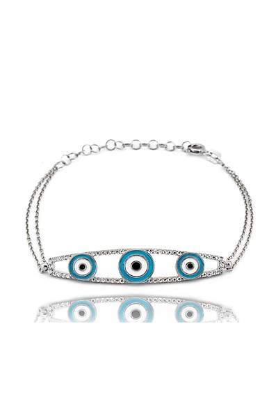 Kad�n G�m�� Nazar Boncuklu Bileklik Dgn20278