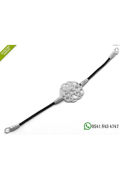 1000 Ayar A�k D���m� Tasar�m Kazaziye El �rmesi G�m�� Bileklik Stok Kodu:2018877