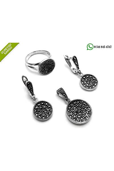 Markazit Ta�l� G�m�� Bayan ��l� Set  Stok Kodu: 20160544