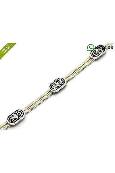 925 Ayar G�m�� Eli�i Midyat Has�r Bayan Bileklik Stok Kodu:20174553