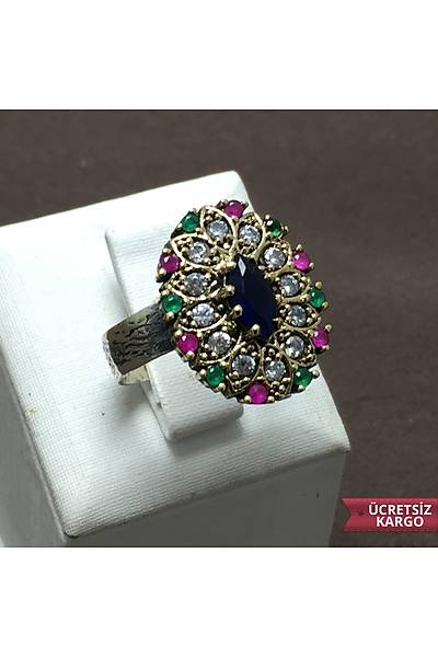 Safir Tal iek Model 925 Ayar Bayan Otantik Gm Yzk Stok Kodu: 2017475