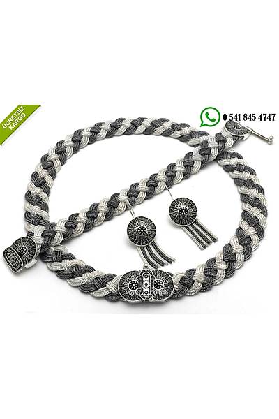 925 Ayar �zel Tasar�m El ��i Midyat Has�r� G�m�� ��l� Set Stok Kodu:2018654
