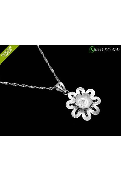 iek Model 925 Ayar Gm Telkari Bayan Kolye Stok Kodu:20171547