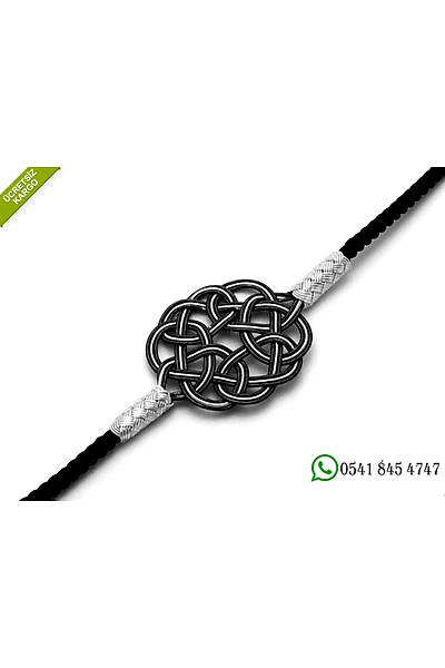 1000 Ayar A�k D���m� �p Tasar�m Kazaziye El �rmesi G�m�� Bileklik Stok Kodu:2018876