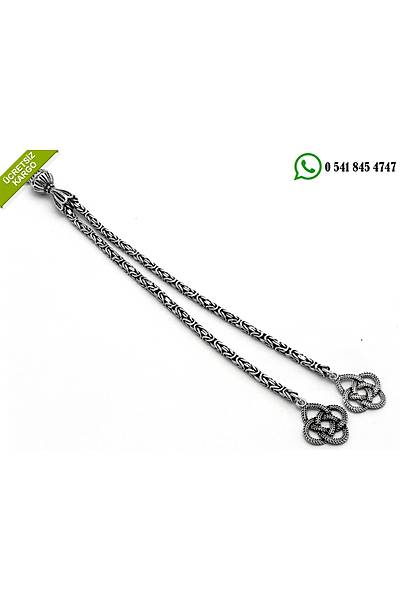 925 Ayar G�m�� A�k D���m� Kral Zincir Tasar�ml� �kili P�sk�l Stok Kodu:2018388