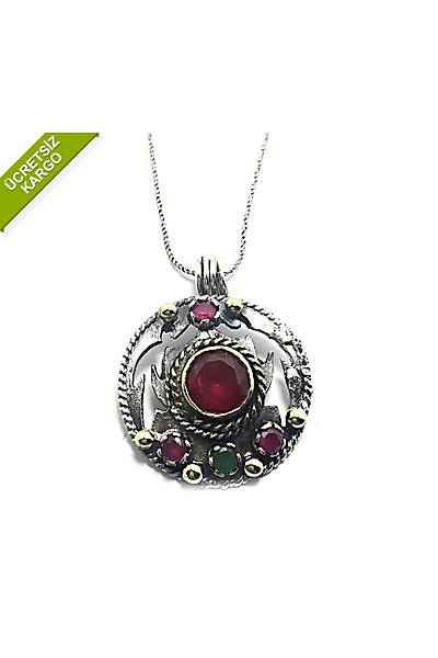 925 Ayar Oksitli Gm Bayan Otantik Kolye