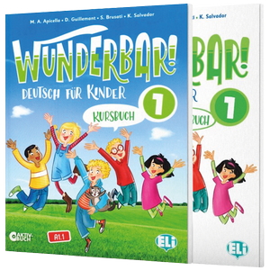 Wunderbar! 1 - Kursbuch + Arbeitsbuch (2 Kitap)